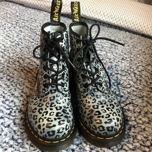 Cheetah Print Dr. Martens